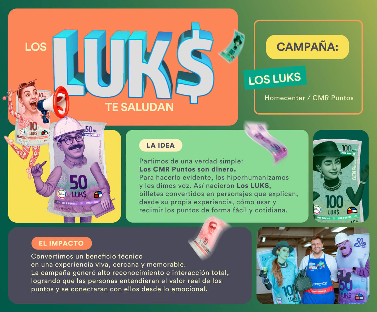 Los LUKS te saludanIdeactividad